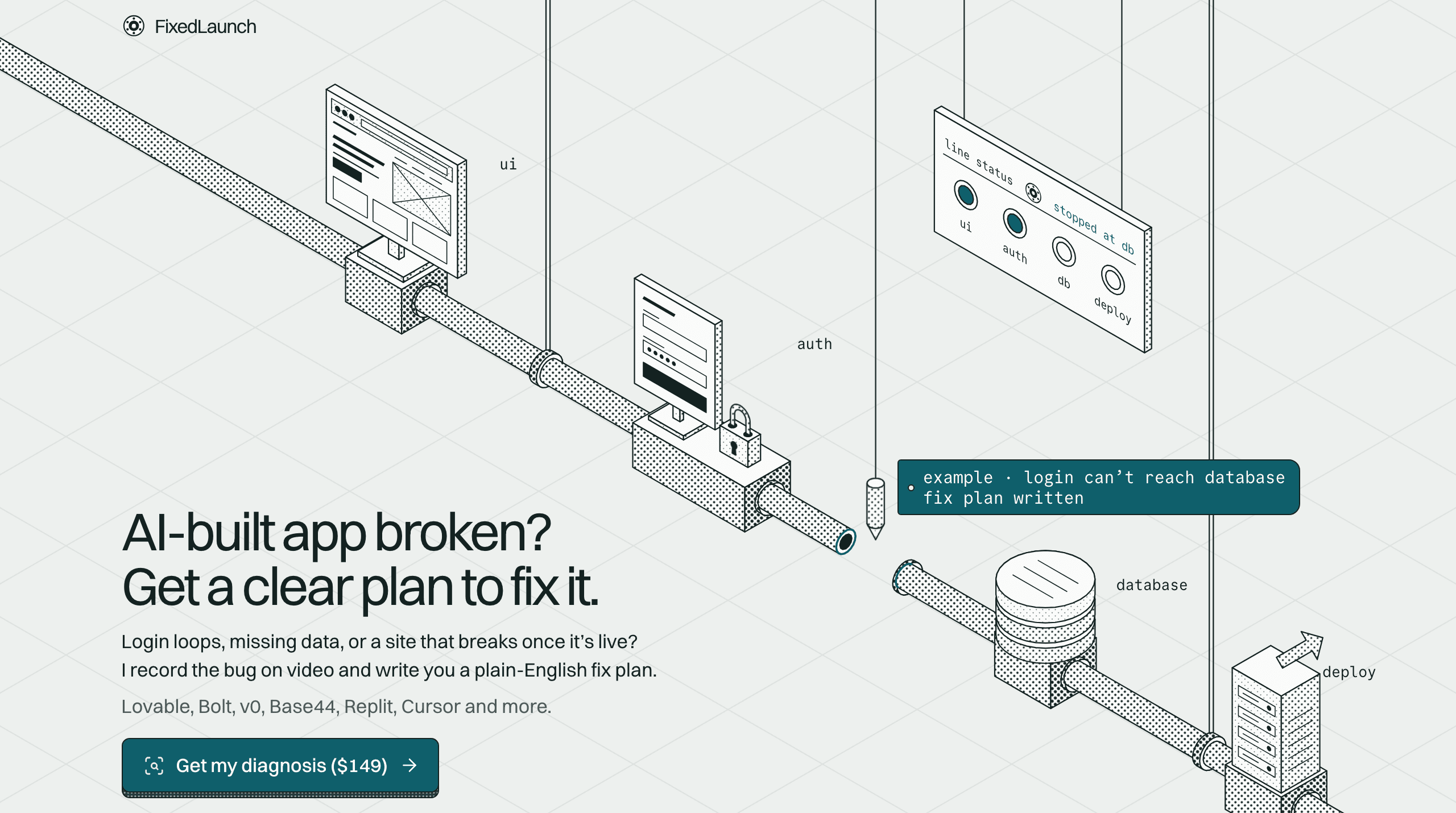 Screenshot of FixedLaunch